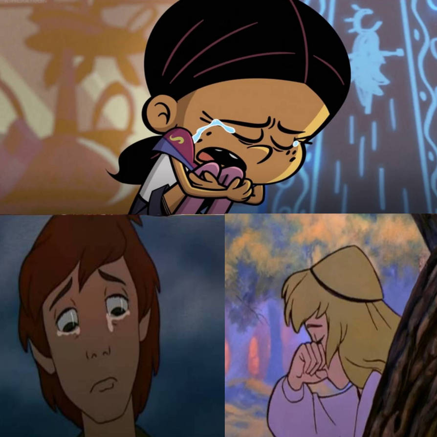 Crying Deviantartinsert T and E crying over Ronnie Anne crying scane by chocolatekissesfow on ...