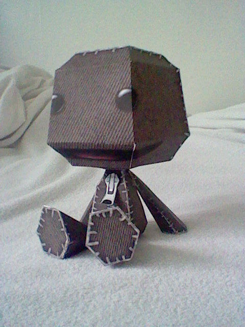 Paper Sackboy Sack boy papercraft by Digi-Elf on DeviantArt