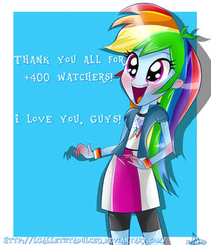 -Thanks for +400 watchers!-