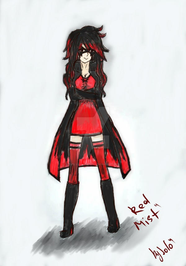 Red Mist Model Red Mist girl 1.0 by Evelyn-Jackson on DeviantArt