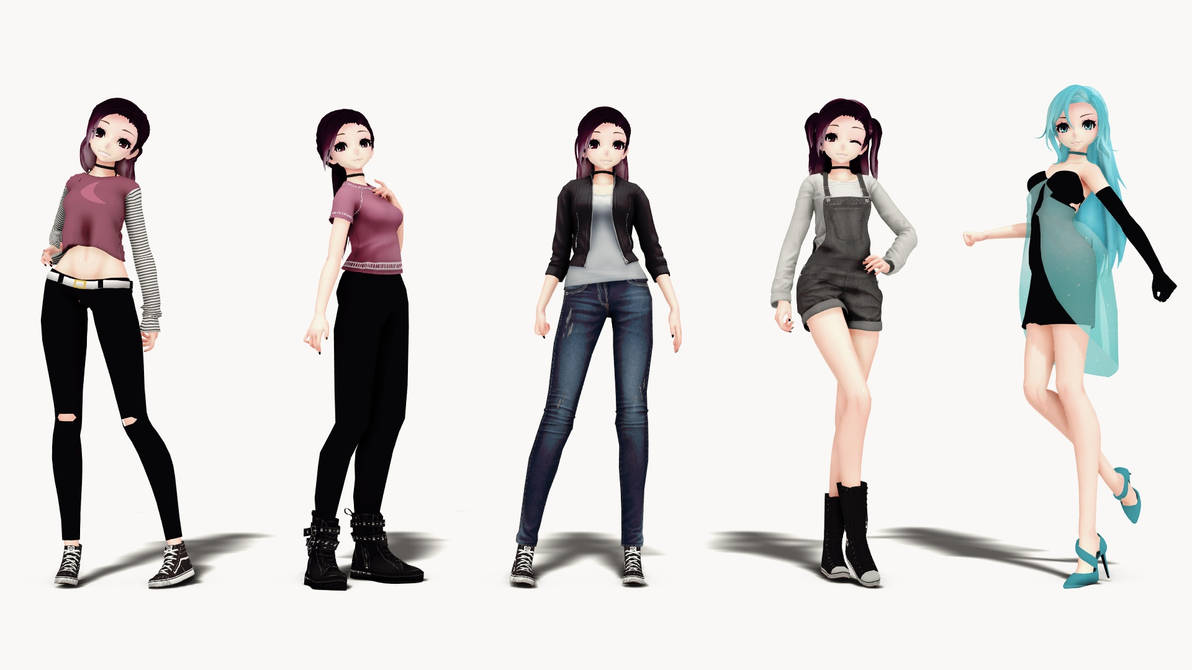 Val Outfits (MMD) by ValGal261 on DeviantArt