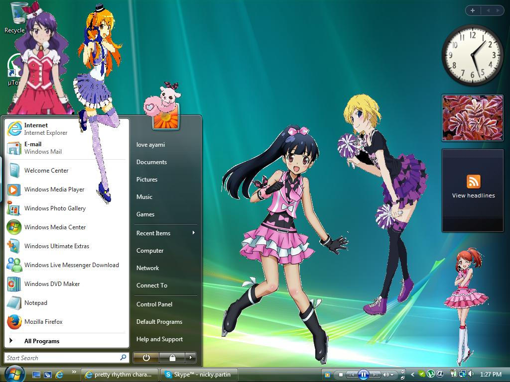 Pretty rhythm characters in Windows OwO (REUPLOAD) by welovevista on ...