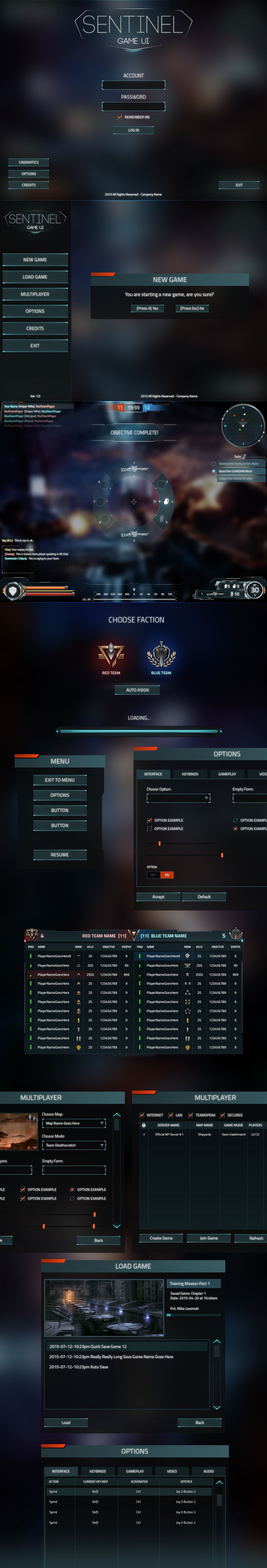 Universal Fps Gui Script Sentinel FPS GUI by KodiakGraphics on DeviantArt