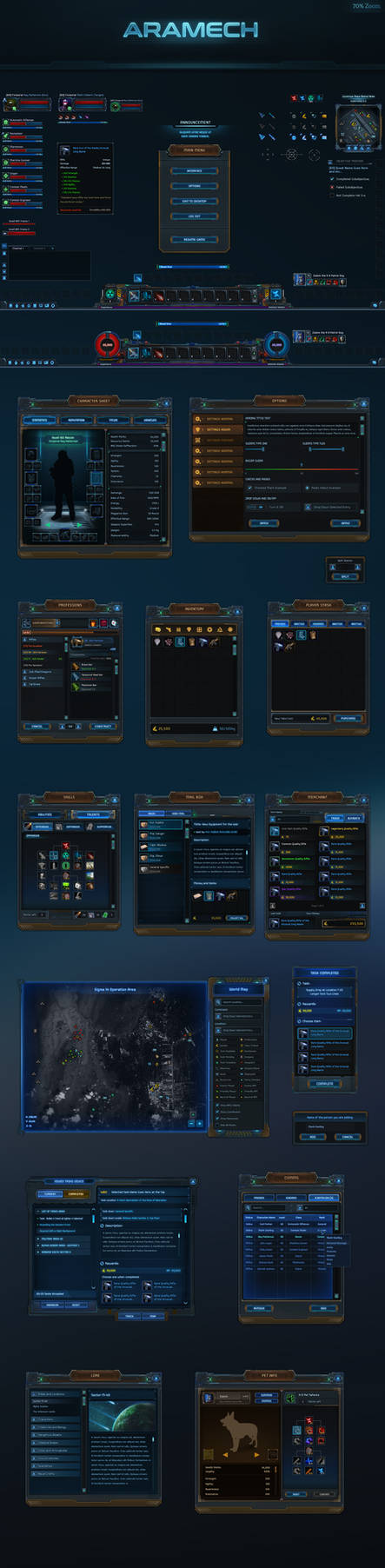 Aramech GUI by KodiakGraphics on DeviantArt