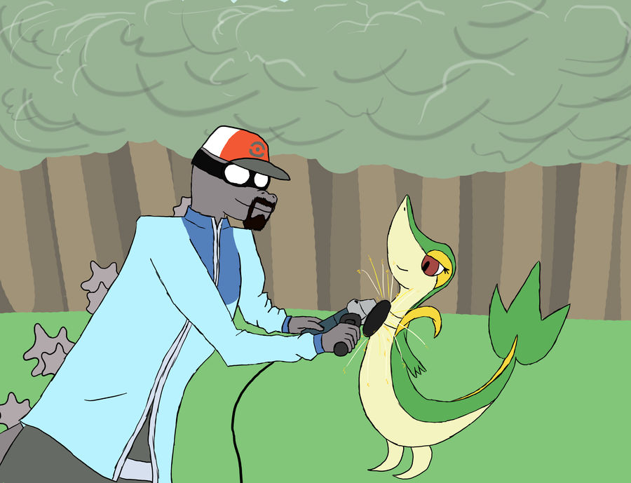 Grinding Snivy