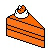 Orange Cake Icon