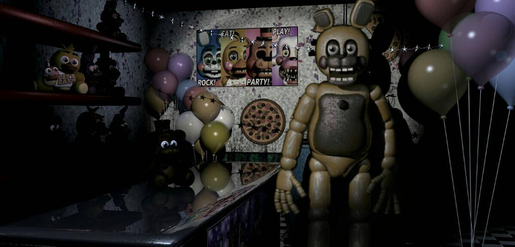 Fnaf 2 Spring FNAF2-Toy Springtrap/Springbonnie? by GamerulFredbear on DeviantArt