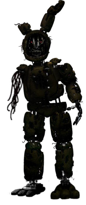 Faceless SpringTrap (2015 styled edit) by GamerulFredbear on DeviantArt
