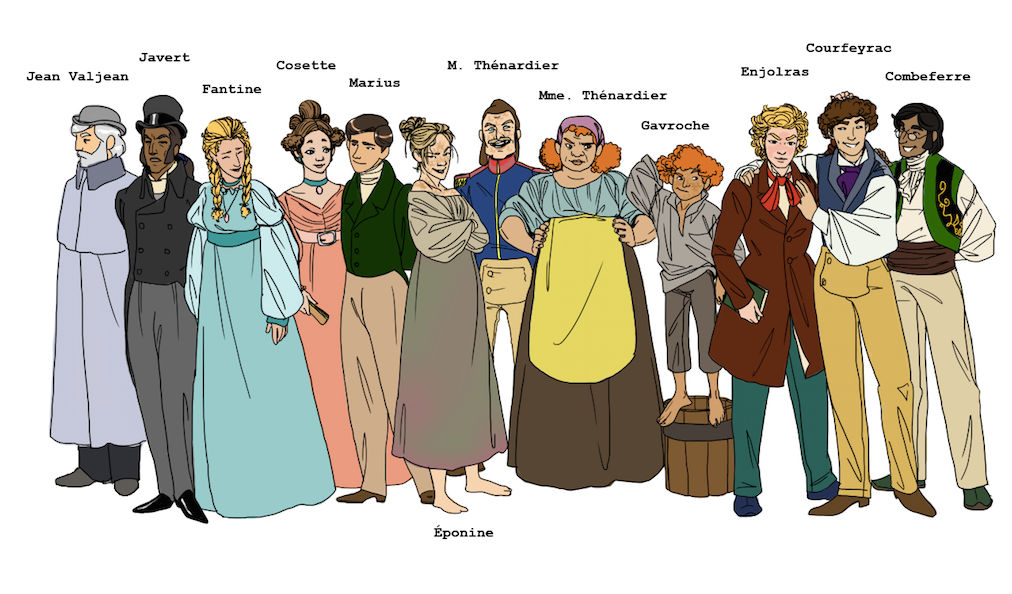 Les Miserables Character Lineup By Espiral Guari On DeviantArt les-miserables-character-lineup-by-espiral-guari-on-deviantart