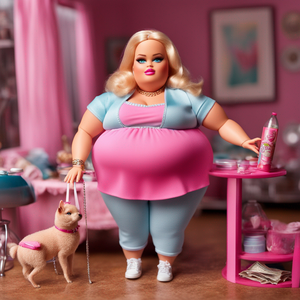 Fat Barbie by MrFattyqueenadmirer on DeviantArt