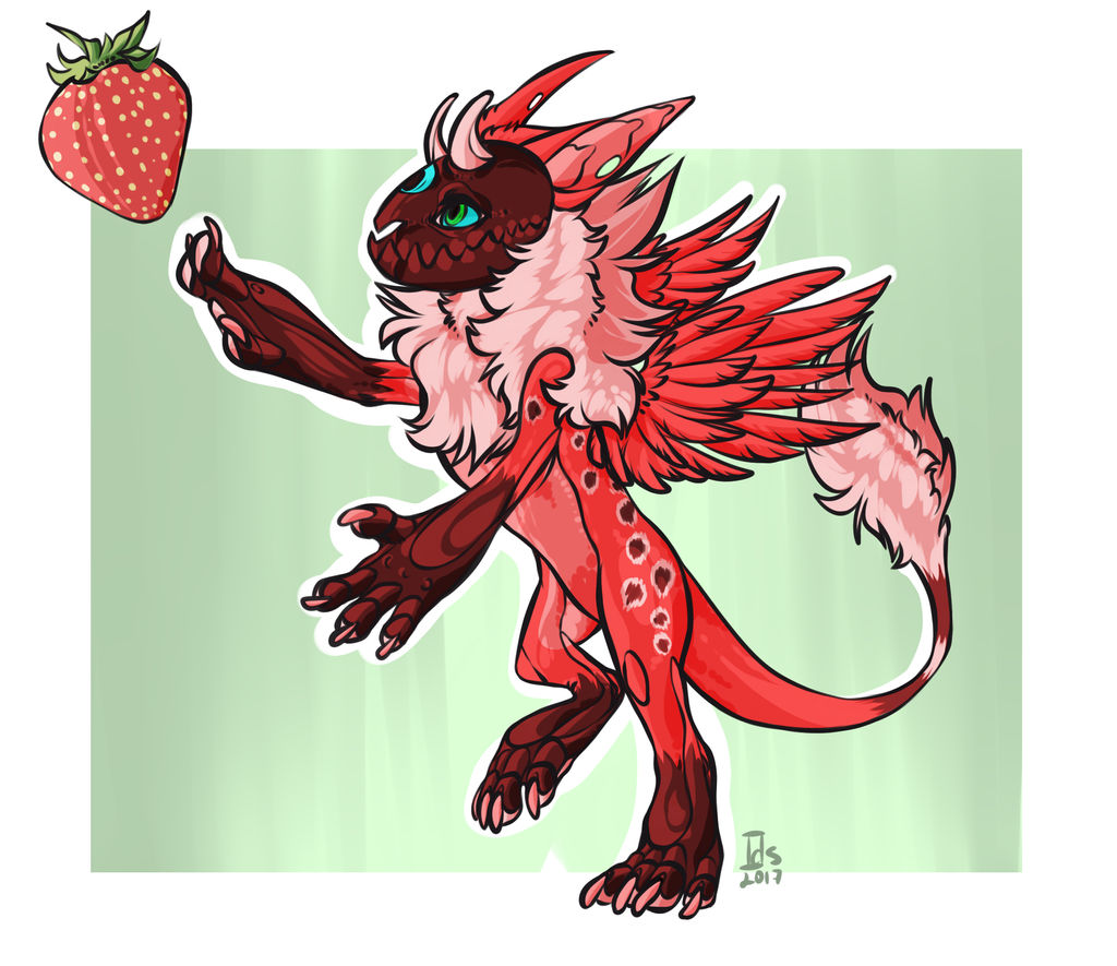 Leopard And A Raspberry Strawberry Leopard by DrogonDi on DeviantArt