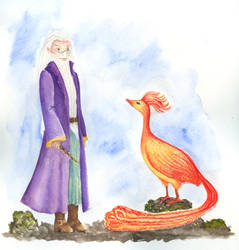 How Fawkes met Dumbledore