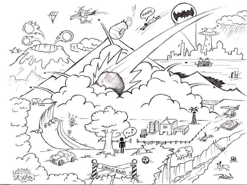 Apocalypse Setting Draw The Apocalypse by ZorgZ on DeviantArt