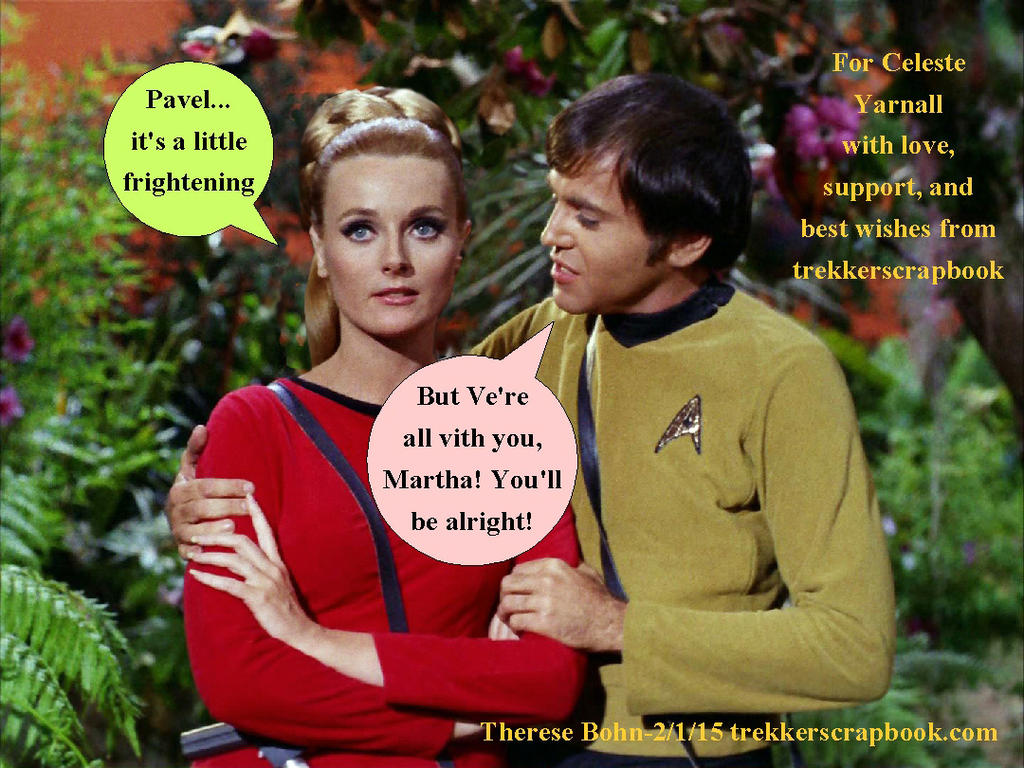 Help Celeste Yarnall Beat Cancer(Trek Actress) by Therese-B