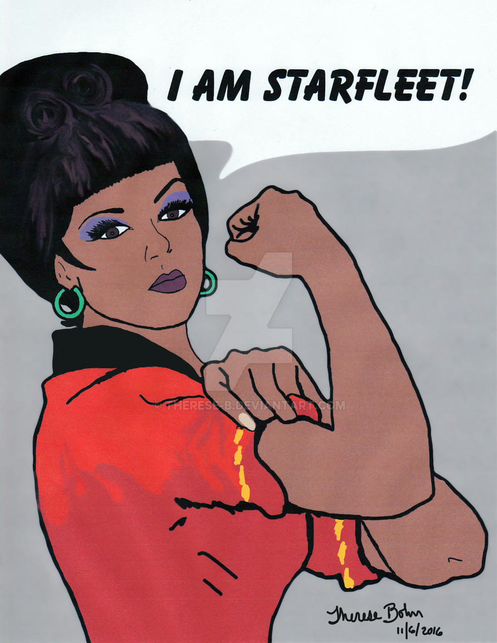 Uhura can do it