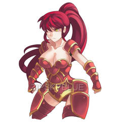 COMMISH:PYRRHA (ARMORED)