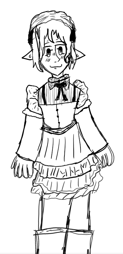 Violet. (Random maid OC) by SydneySheets on DeviantArt