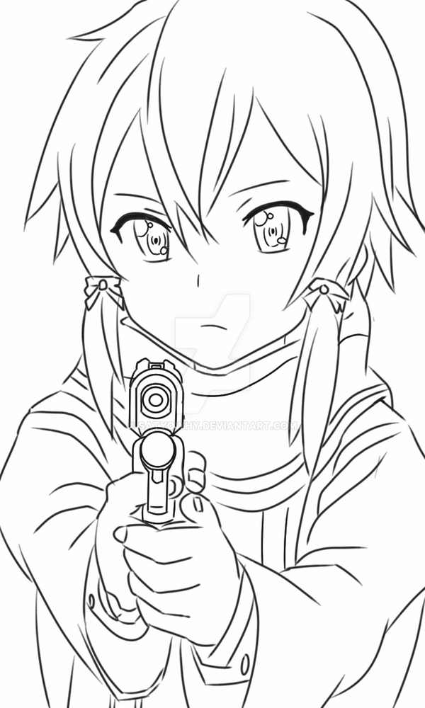 Sinon render ~lineart 9~