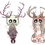 Chibi Anthro Deer Designs OTA | Closed