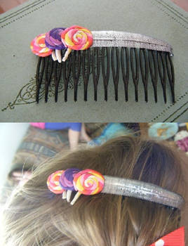 Lolipop Hair Comb