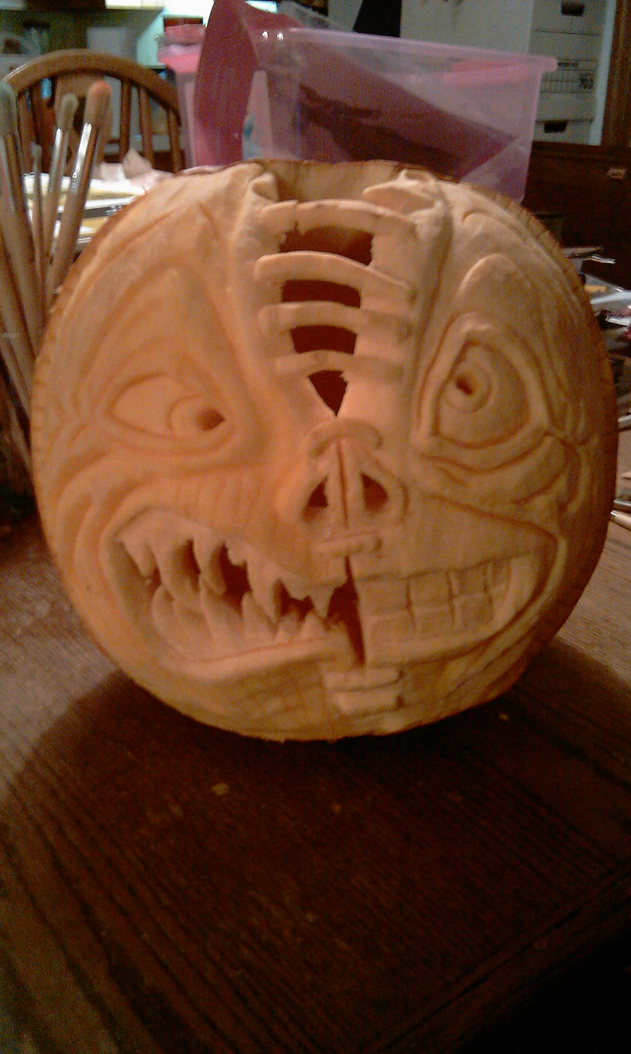 my 1st 3d pumpkin