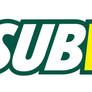 Subway logo background