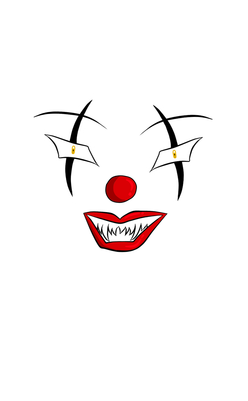 Evil Clown Face By Liwalain On Deviantart Evil Clown Face By Liwalain On Deviantart