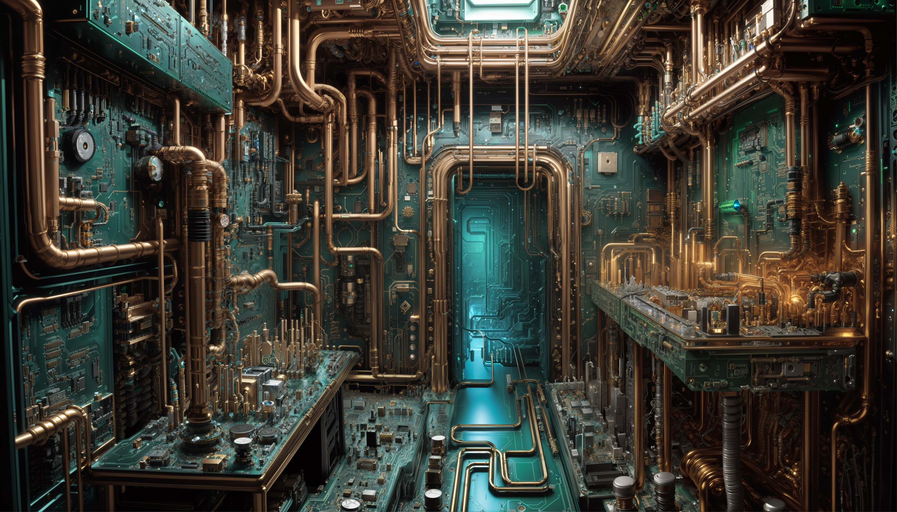 Computer room by ChromaticReveries on DeviantArt