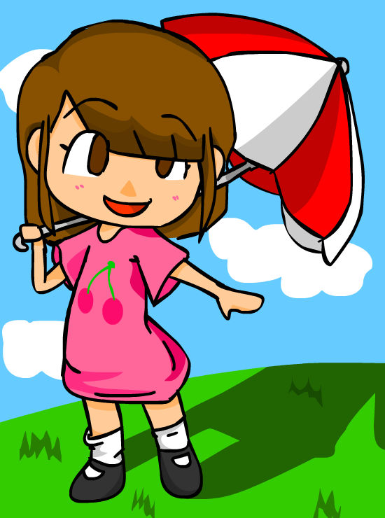 Animal Crossing Umbrella by iKhing on DeviantArt