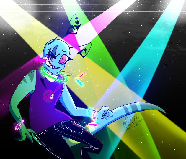 Rave girl by Cursed-Smile on DeviantArt