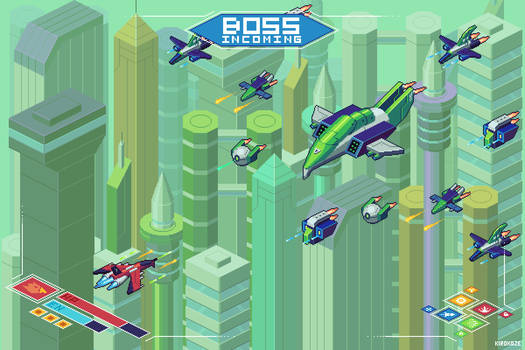 Isometric Shoot 'em up mockup N 2