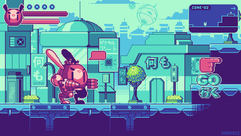 Bunny mech by kirokaze on DeviantArt