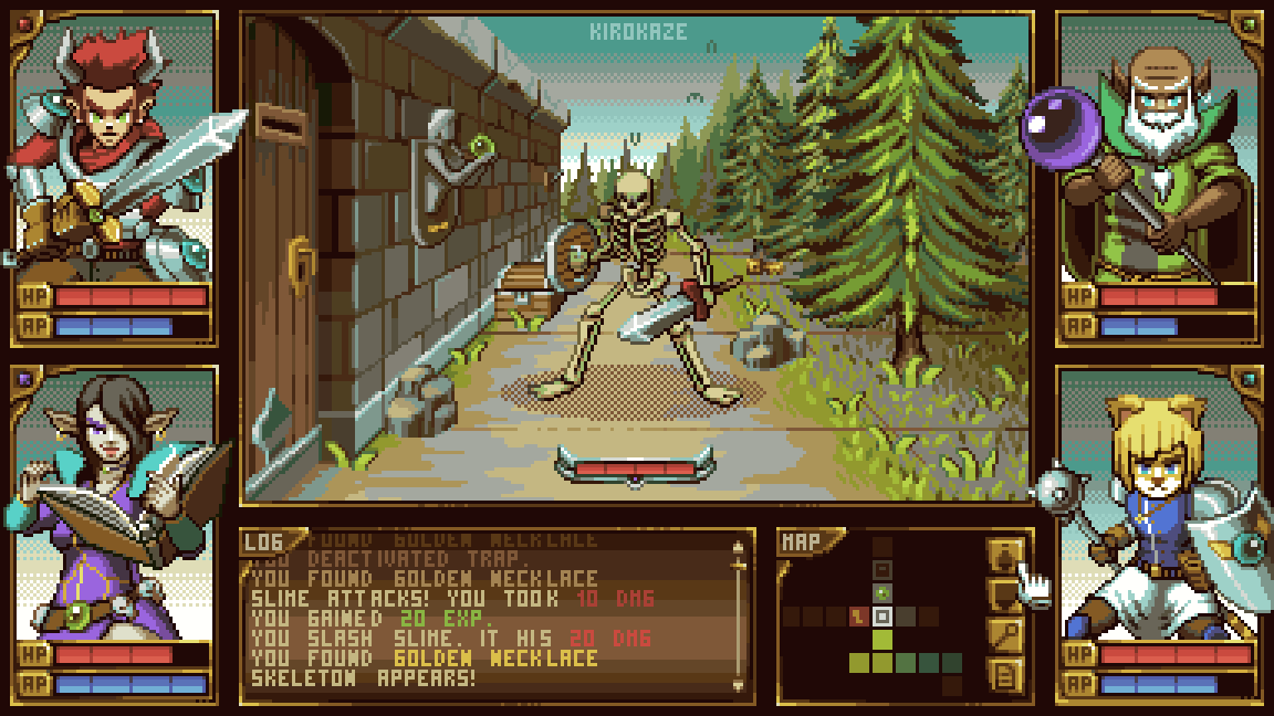 Dungeon Crawler Quest by kirokaze on DeviantArt
