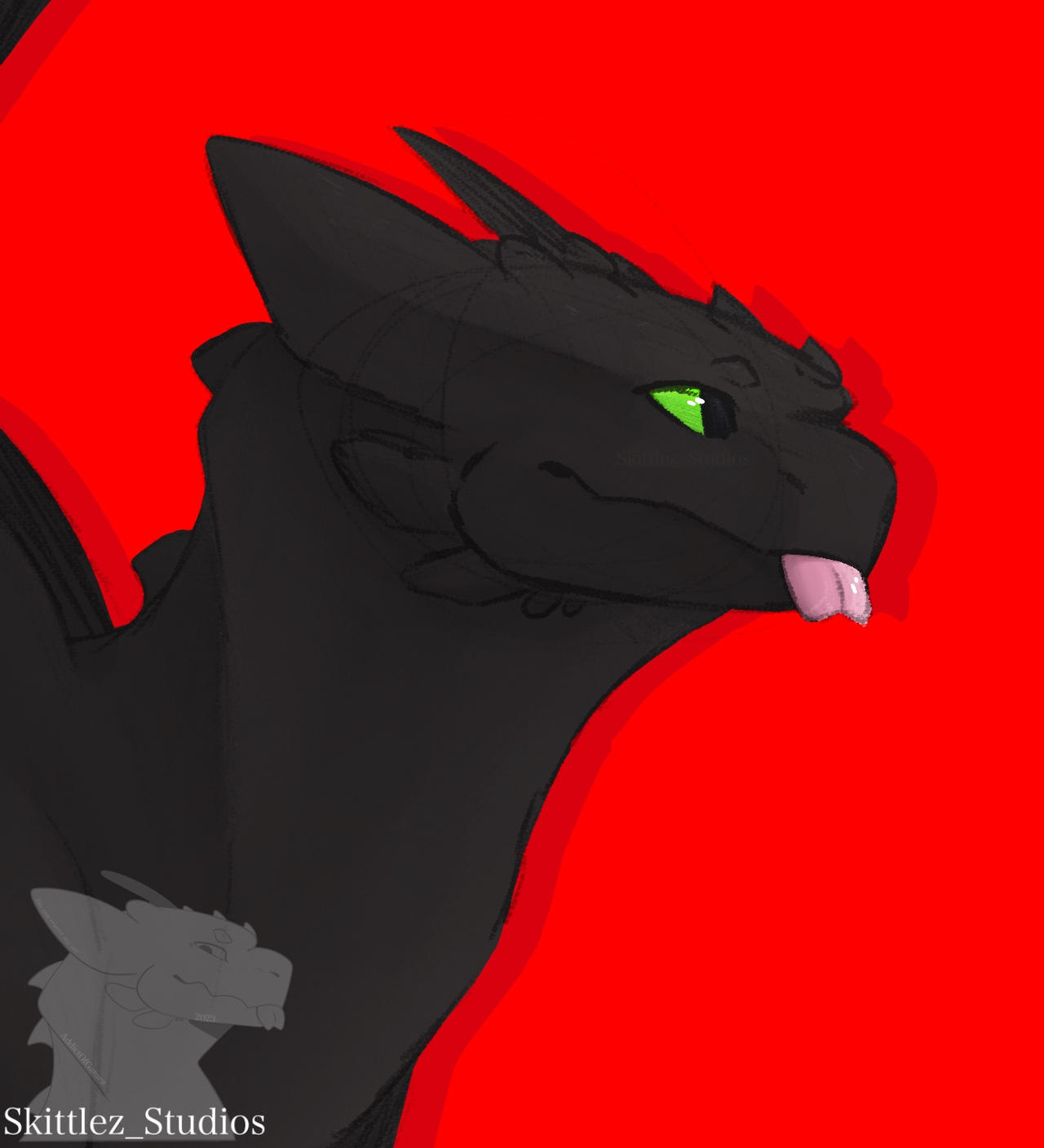 Toothless Bust by SkittlezStudios on DeviantArt