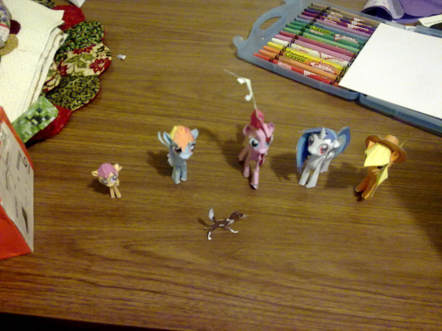 All of the papercrafts i made so far