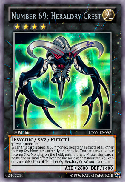 yugioh card number 69 69: Heraldry Crest - Shatter Stream - ALIN-EN045 - Common Number 69: Heraldry Crest by