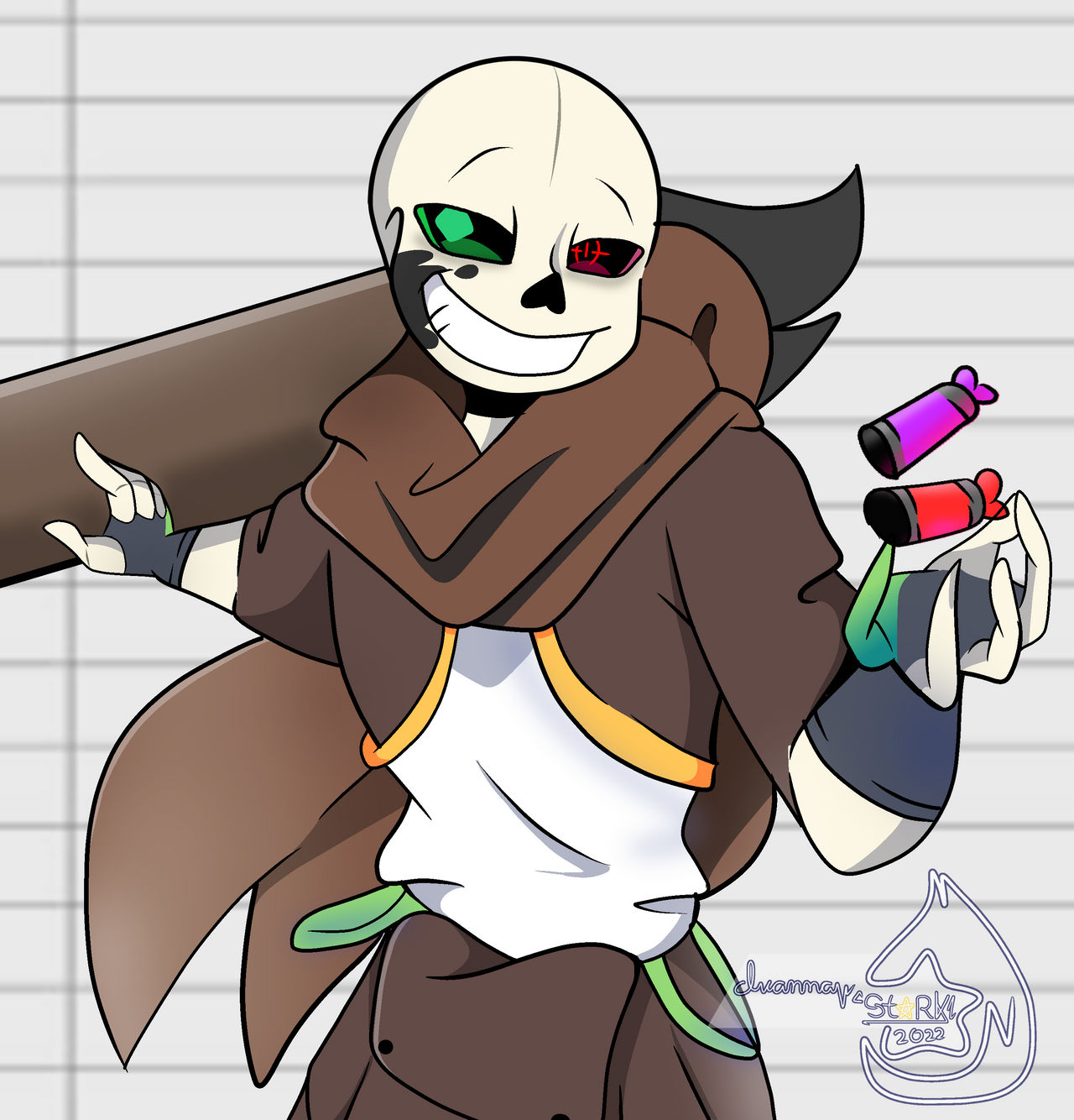 Ink sans by Starki-Galactic on DeviantArt