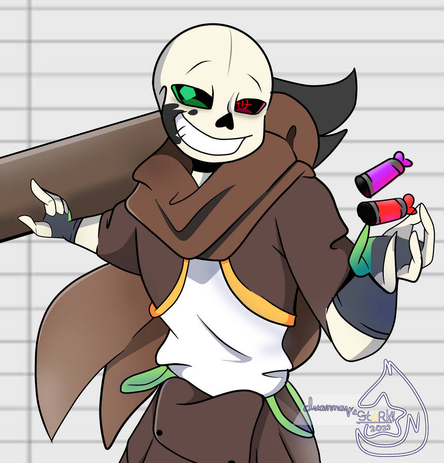 Ink sans by Starki-Galactic on DeviantArt