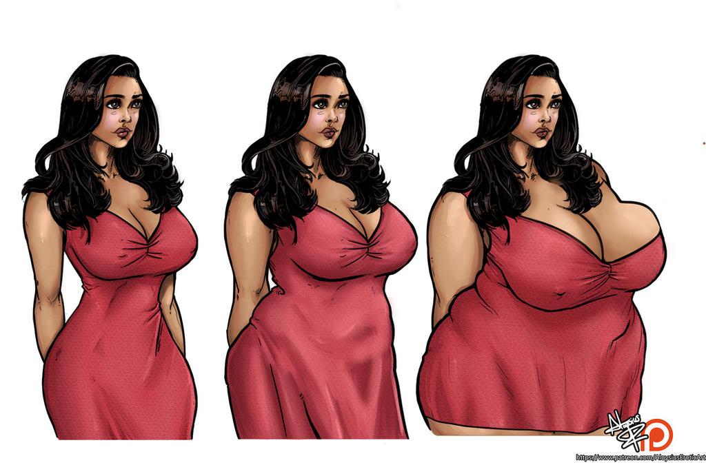Amy Santiago Weight Gain by AloysiusEroticArt on DeviantArt.
