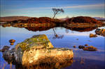 Sunrise at Loch Nah-Achlaise by ketscha