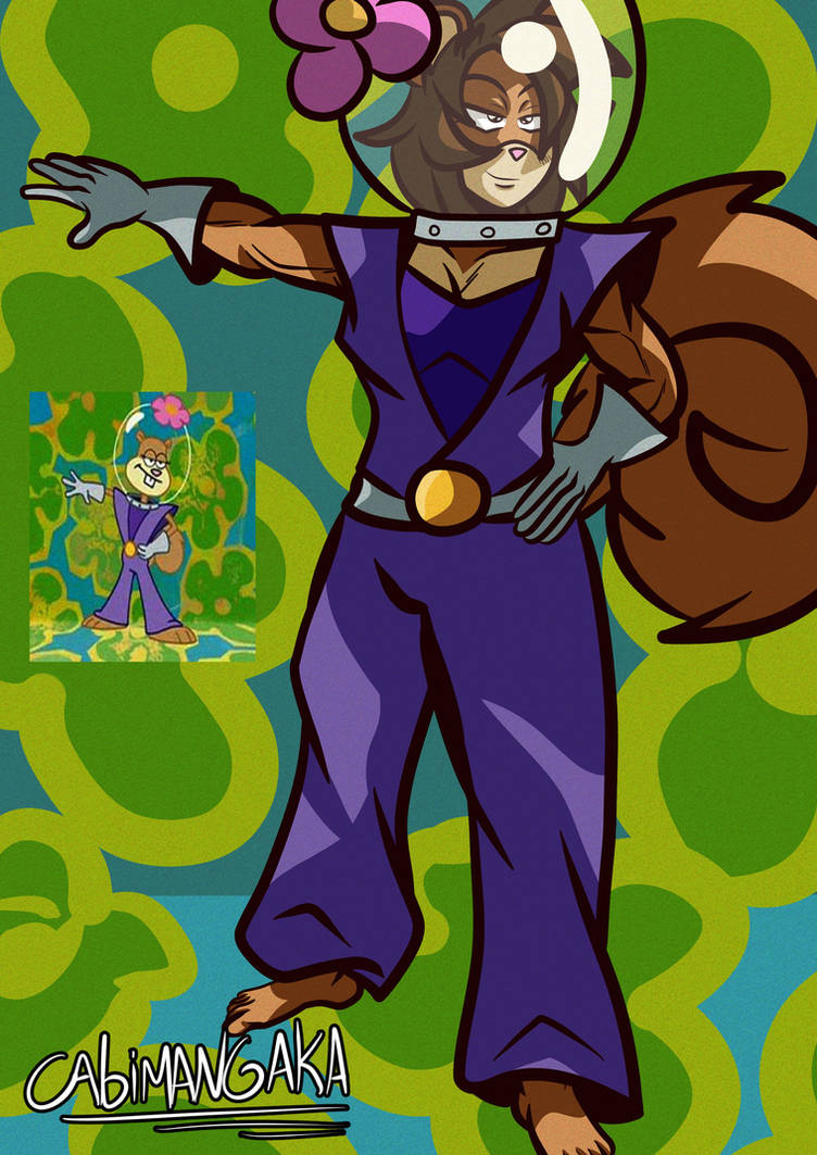 Evil Sandy Sandy Cheeks Redraw by CabiMangaka on DeviantArt