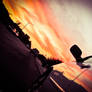 Paint me a sunset beautiful.