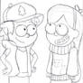 Dipper and Mable Pines
