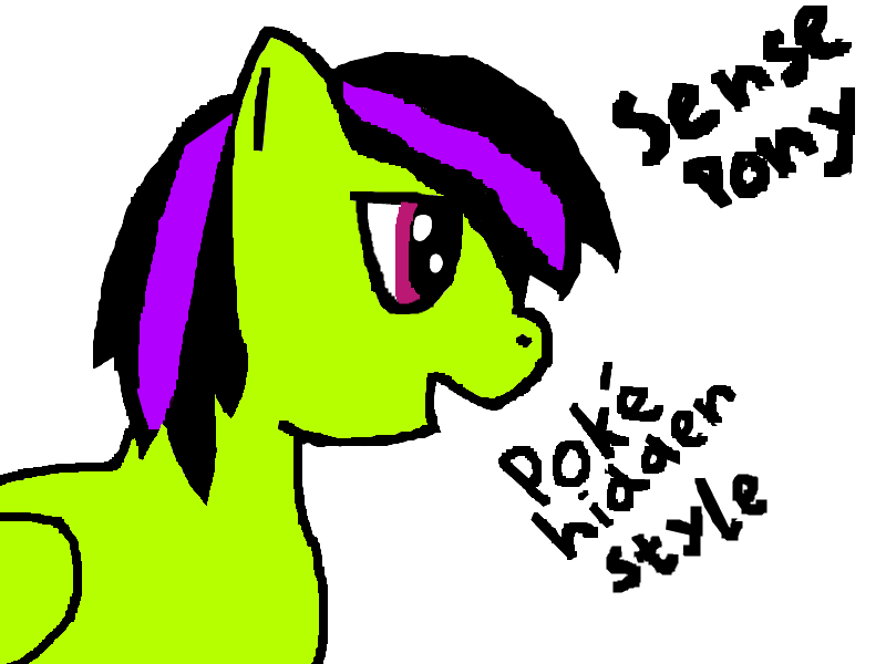 Sense Pony Pokehidden Style!