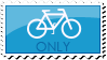 bicycle by crazykira-stamps