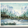 Watercolor Forest