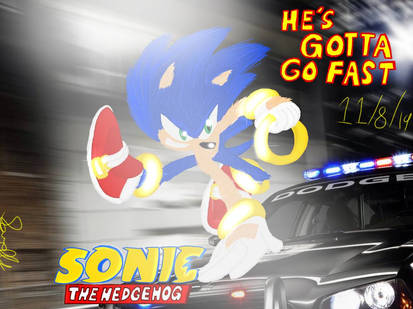 Sonic Movie Poster by Neonunderground on DeviantArt