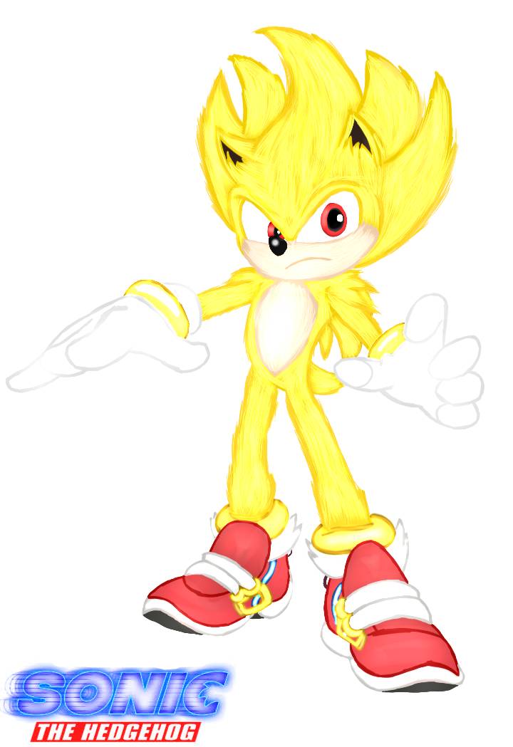 Sonic the Movie - Super Sonic by EmersonLopes1993 on DeviantArt