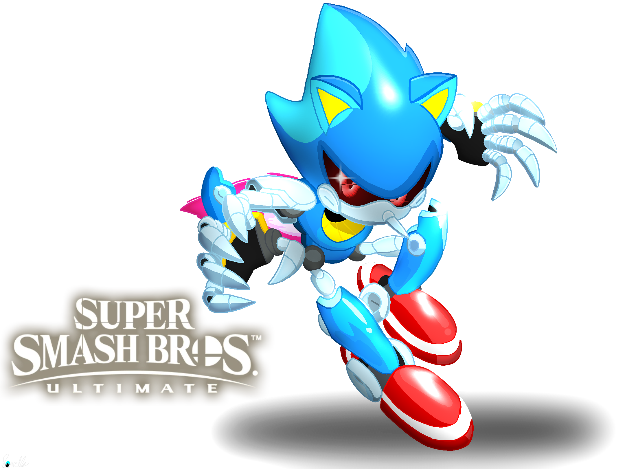 Here's a hypothetical character render and stock icon of Metal Sonic in the  Smash Ultimate style! Model Source in the comments! He is also one of my  most wanted characters! : r/smashbros