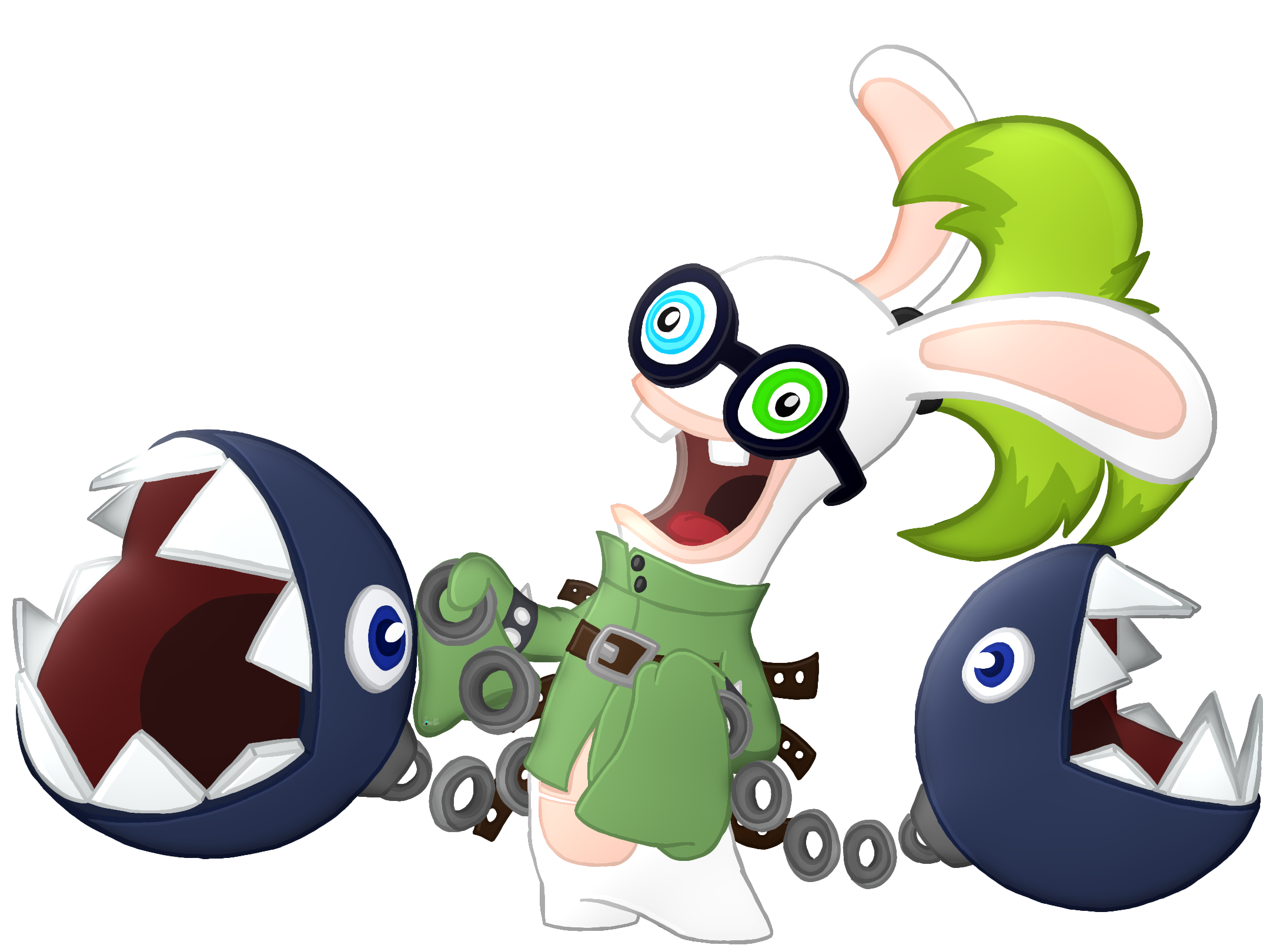Rabbid Iggy by Sowells on DeviantArt